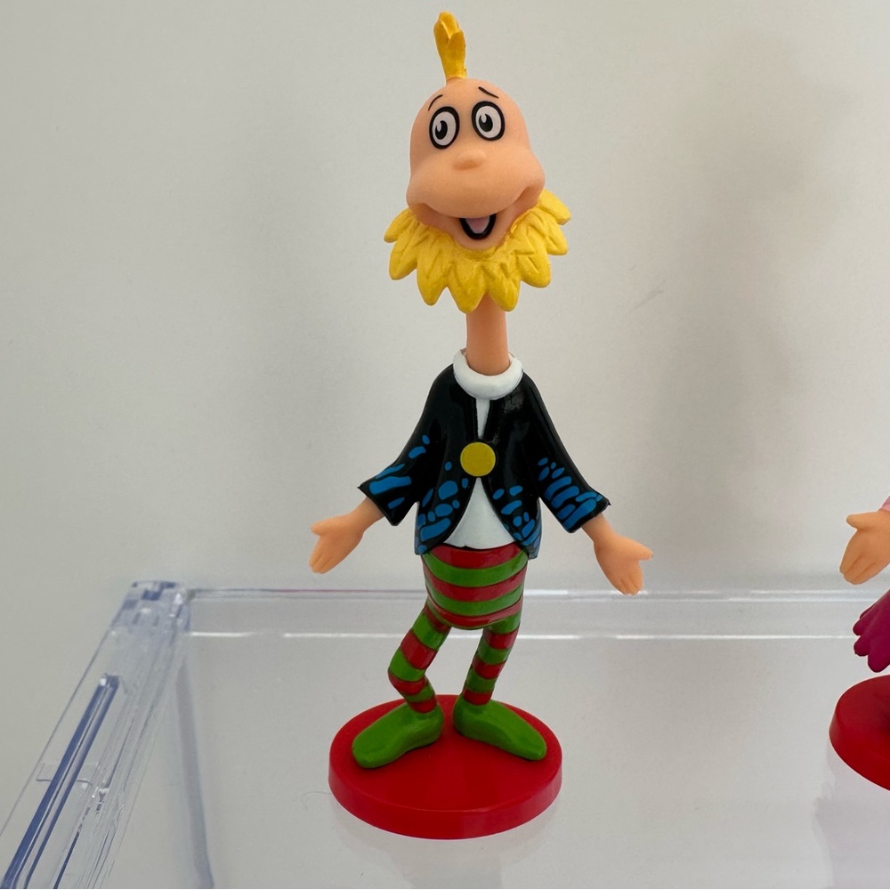 Dr. Seuss The Grinch Who Stole Christmas figure set figures or cake toppers - Picture 2 of 16